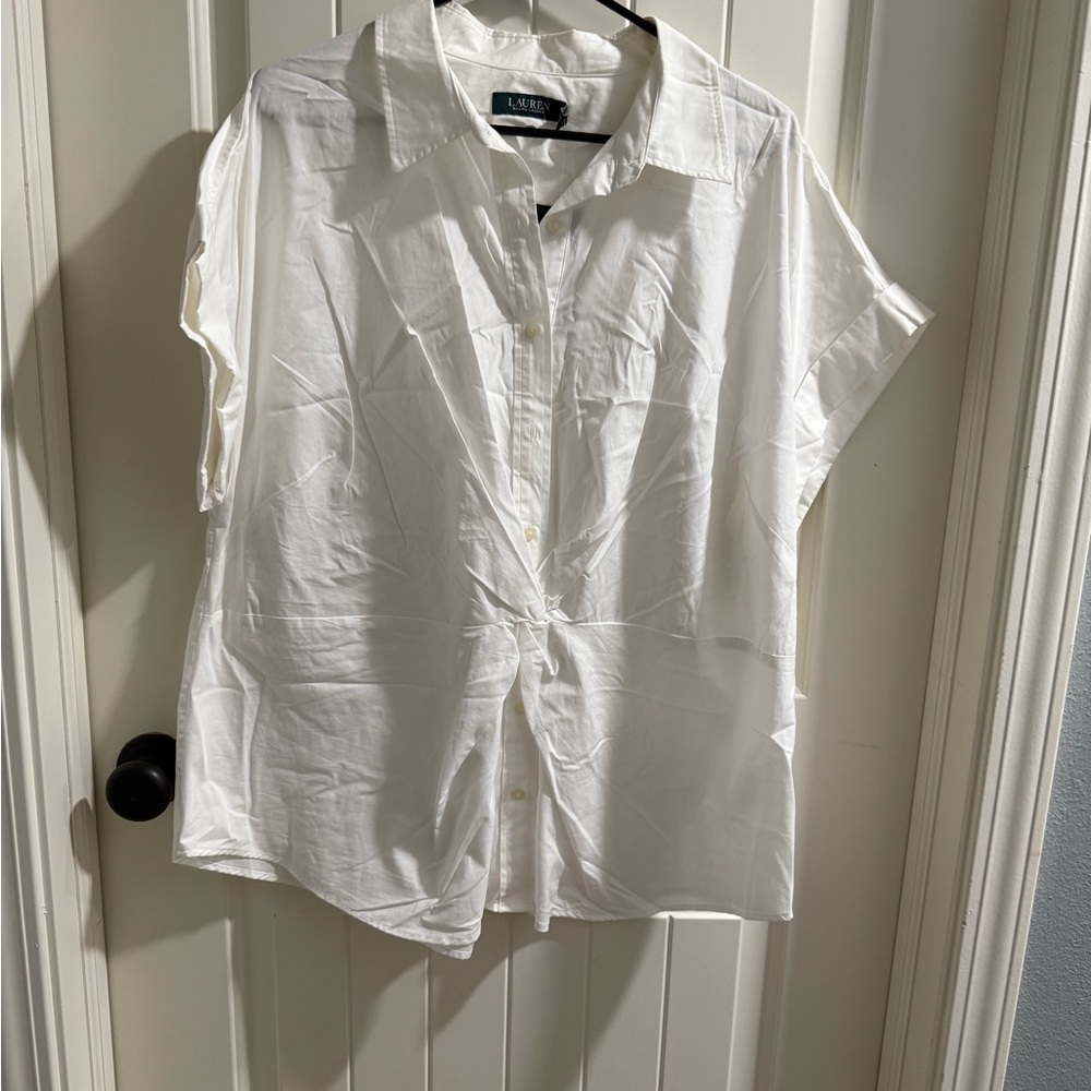 Ralph Lauren Crisp White Shirt